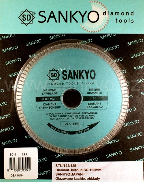 diamantový kotouč Sankyo SC