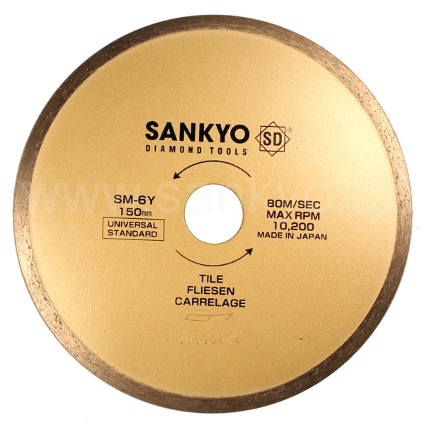 diamantový kotouč 200 mm na obklady a dlažby Sankyo SM-Y