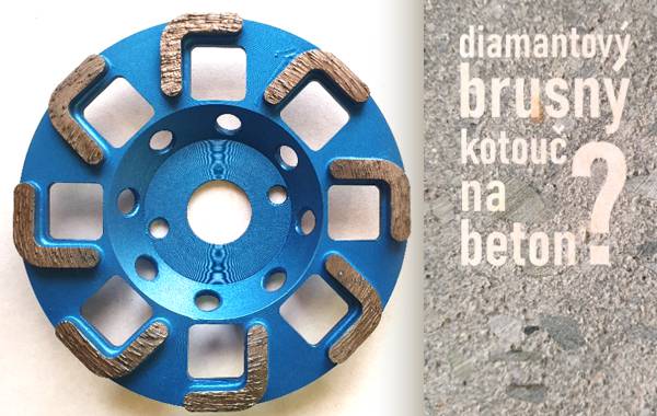 diamantový brusný kotouč na beton